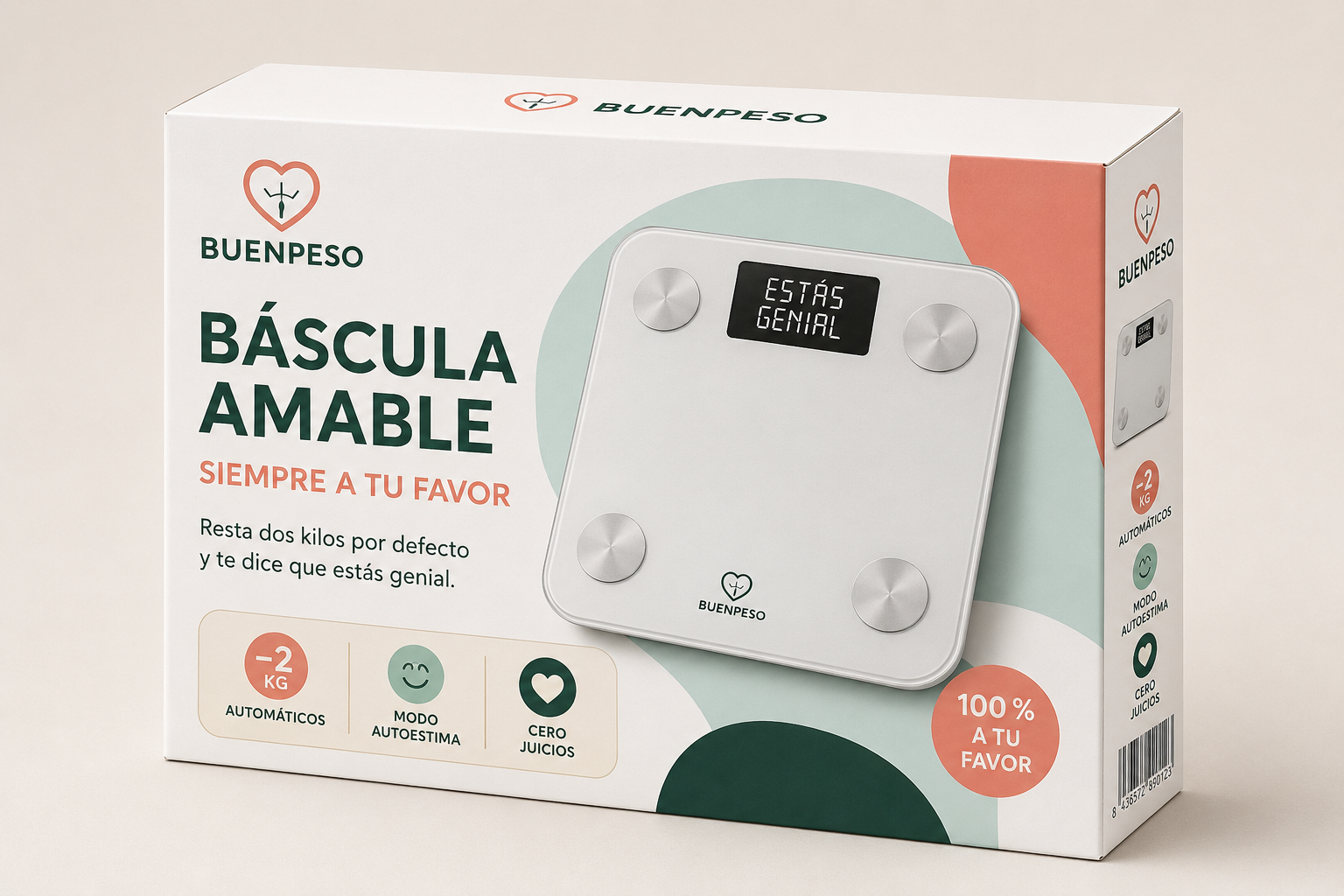Caja de broma Cajondeo: Báscula amable Siempre a tu favor